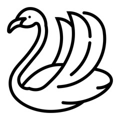 Swan Line illustration 