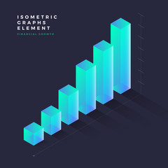 Isometric graphic element