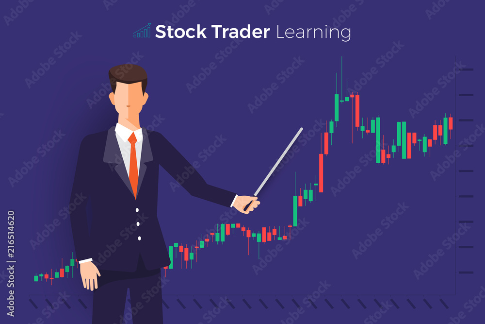 Canvas Prints stock trader exchange