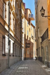 Obraz premium Vicolo in Gamla Stan