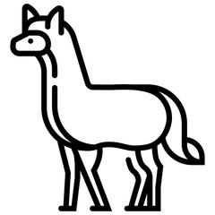 Alpaca Line illustration 