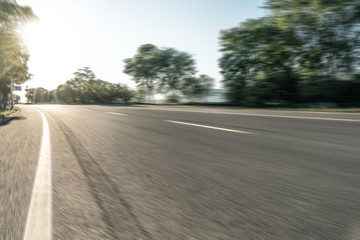 Fototapeta premium 城市道路背景