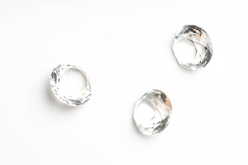 diamond on white background