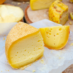 Head of delicious cheese.