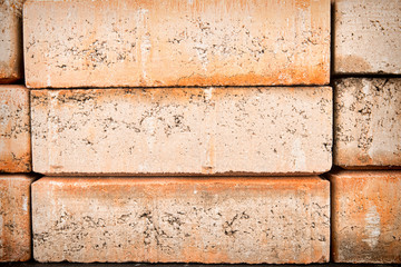 Weathered stone wall