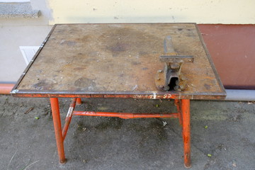 old table