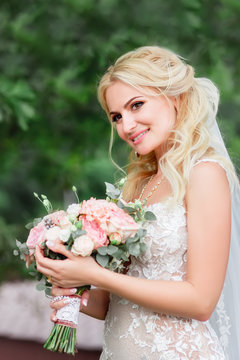 portrait of beautiful bride