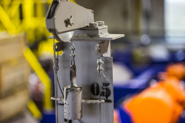 water level gauge cable with load