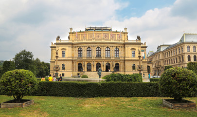 Rudolfinum concert hall in Prague, Czech Republic