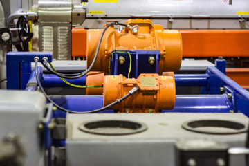 motor of vibration sieve on drilling rig