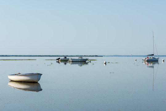 BASSIN D'ARCACHON (France), vue sur la baie