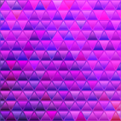 abstract vector stained-glass triangle mosaic background