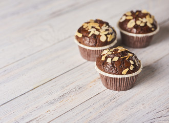 image of Delicious chocolate muffins
