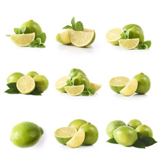 image of fresh green lime