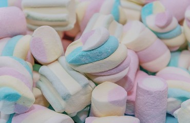 Golosinas. Nubes o esponjas dulces