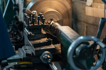 automotive Rotating parts-  metal lathe is a tool that rotates the workpiece about an axis of rotation to perform various operations such as cutting, sanding, knurling, drilling, deformation, facing.