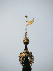 Fototapeta na wymiar Travels. Poland. Krakow. The Royal Palace and Catholic churches.