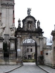 Obraz premium Travels. Poland. Krakow. Wawel Castle , Barbakan