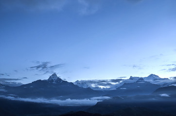 Machapuchare Mountain, Nepal