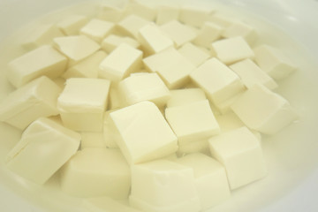 Bowl of tofu