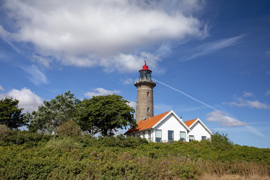 Light house in Grenaa area Denmark