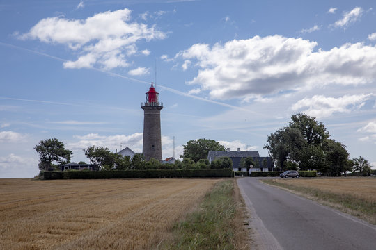 Light house in Grenaa area Denmark