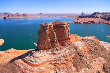 Lake Powell butte