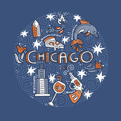 Chicago Vector Concept