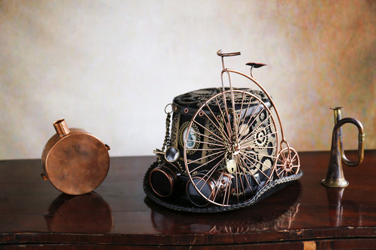Steampunk ciclista fine 800