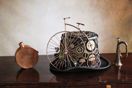 Steampunk ciclista fine 800