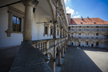 Piast Castle in Brzeg In Poland. Piast dynasty mausoleum