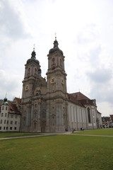 Fototapeta na wymiar St. Gallen Cathedral