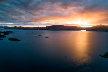 Sunset over Loch Linnhe