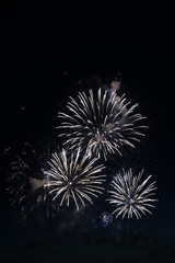 Fireworks at Lake Zug, June 2018, Switzerland