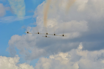 Tukums , Latvia , 04.august. 2018 ,airshow 