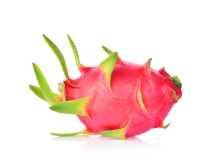 dragon fruits  isolated on white background