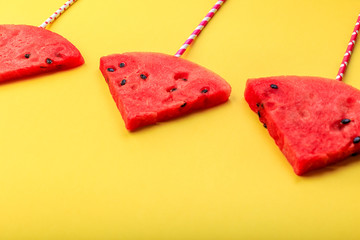 watermelon concept triangles