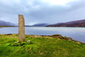 Standing Stone at Kyle of Durness