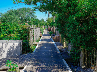 Pallet street, Fire Island.