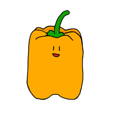 黄色いピーマン