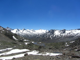 Hiking in the austrian alps