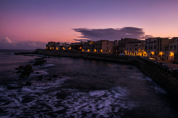 Sunset Ortigia