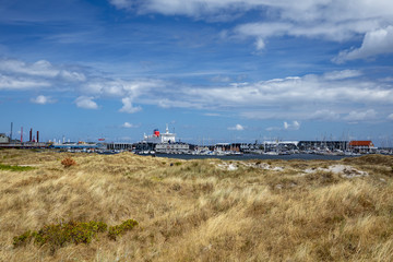 By the Seashore Grenaa harbor Denmark