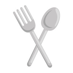 fork and spoon cutlery