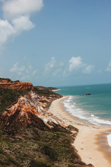 beach at joao pessoa, brazil