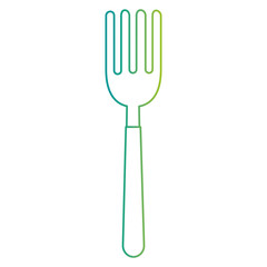 fork cutlery isolated icon