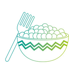 kitchen bowl with beans