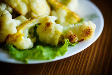 cauliflower fried in batter