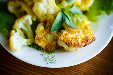 cauliflower fried in batter