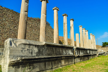 Asklepion temple of trajan bergama izmir Turkey